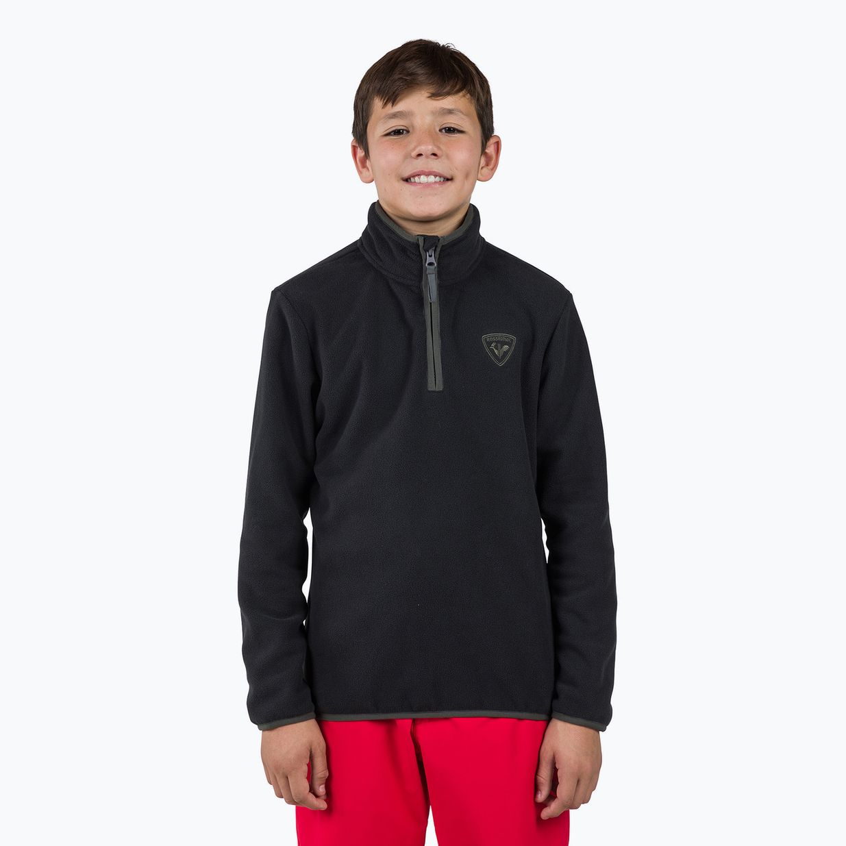 Dětská mikina Rossignol Jr Strawpile Fleece Fz black