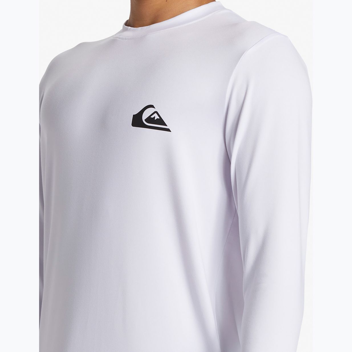 Quiksilver Pánské tričko Everyday Surf Tee white/white s dlouhým rukávem 4