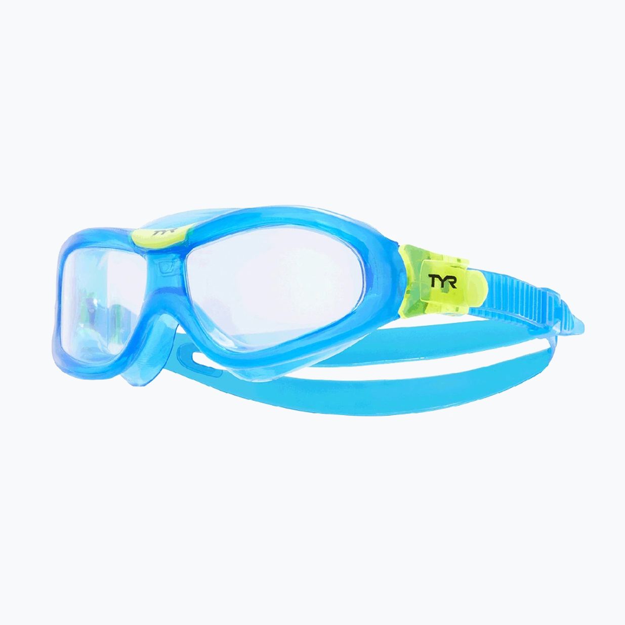 Dětská plavecká maska TYR Orion clear/blue/blue