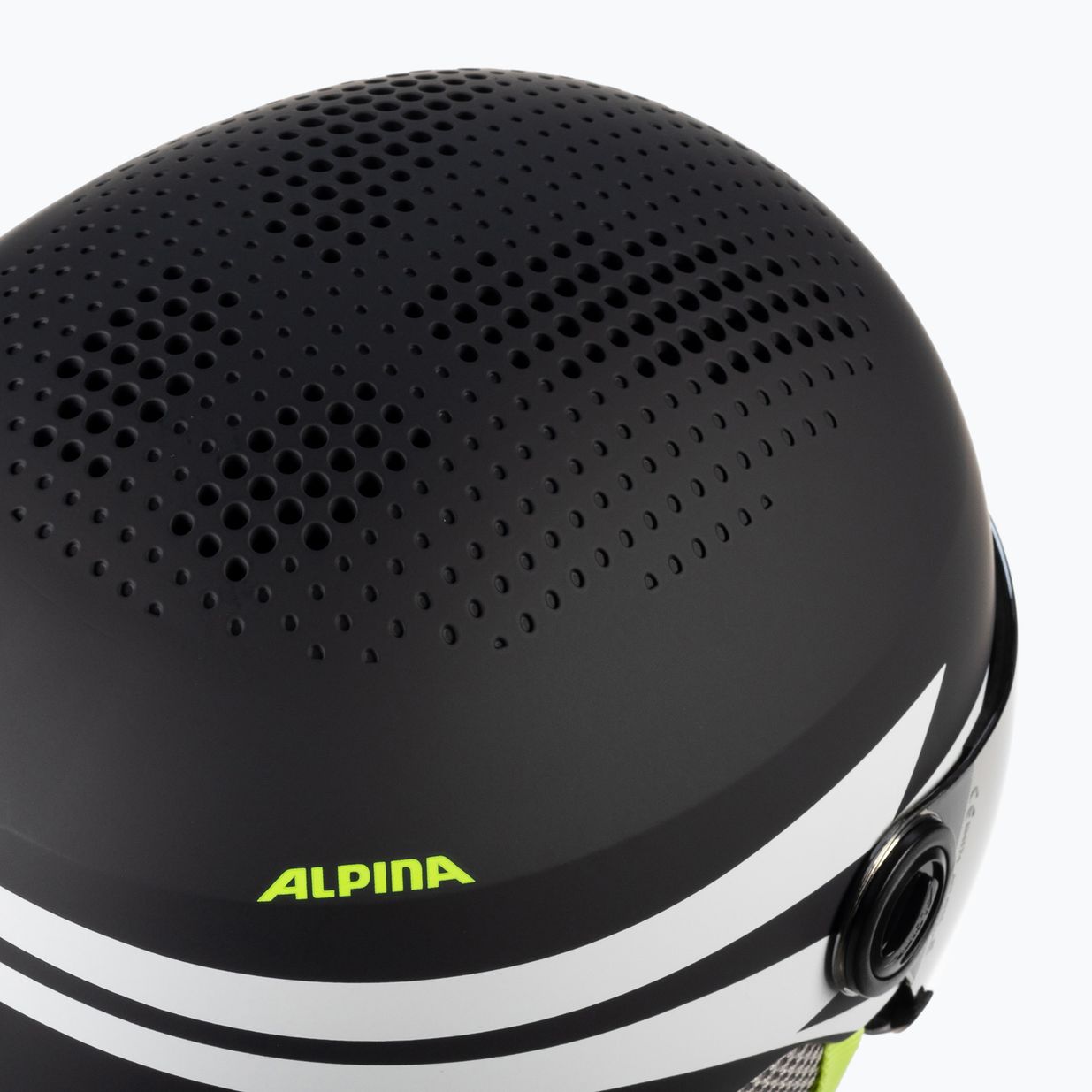 Dětské lyžařské helmy Alpina Zupo Visor Q-Lite charcoal/neon matt 7