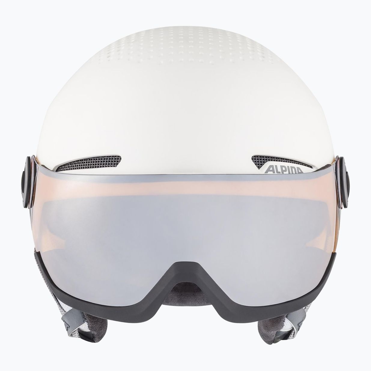 Lyžařská helma Alpina Arber Visor Q Lite white matt 10