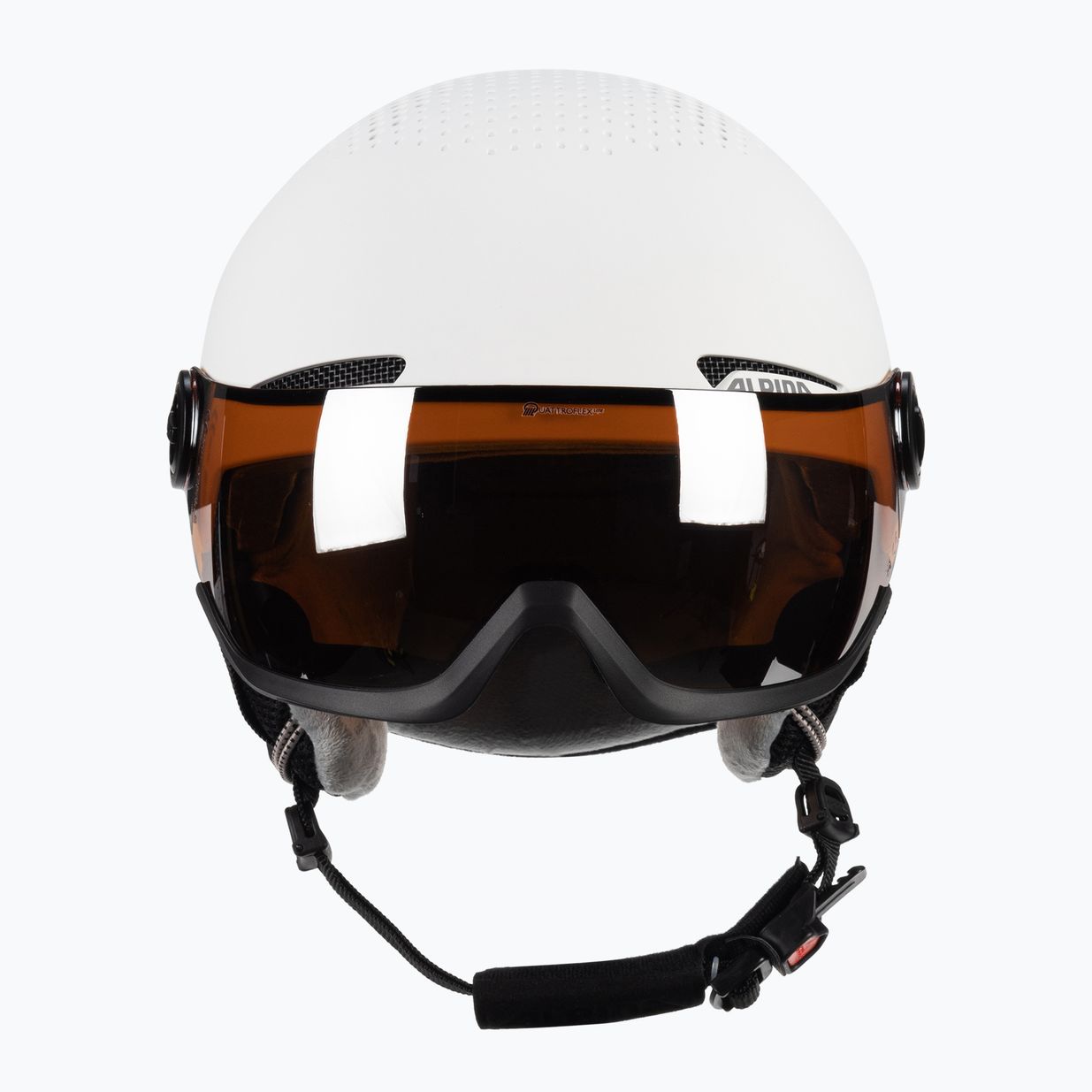 Lyžařská helma Alpina Arber Visor Q Lite white matt 2