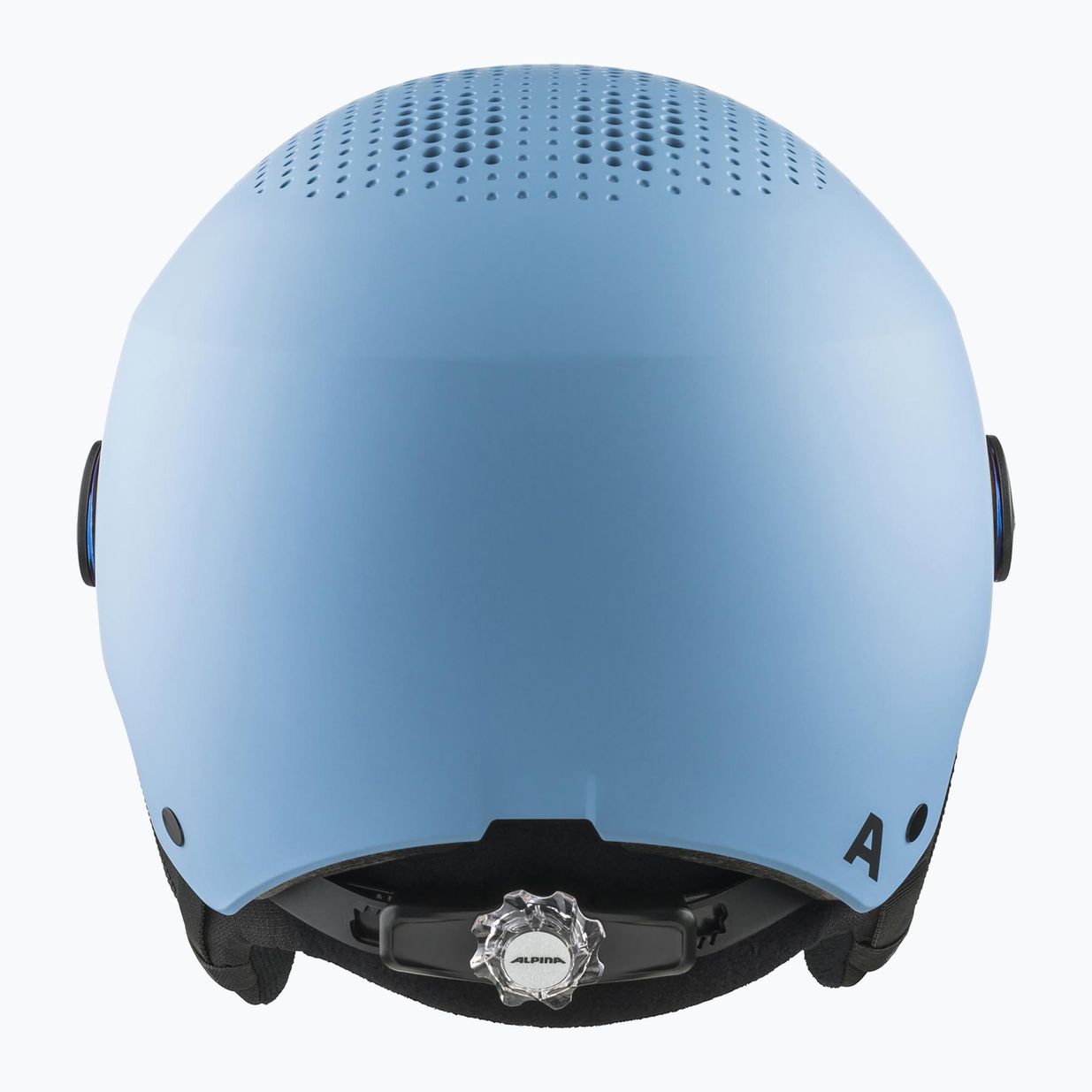 Dětská  lyžařská helma  Alpina Zupo Visor Q-Lite smoke/ blue matt 4