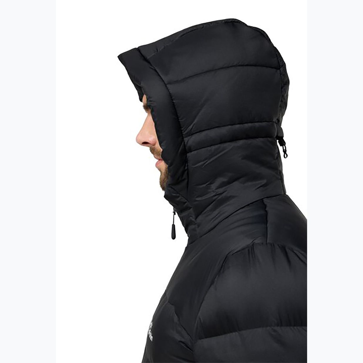 Pánská péřová bunda Jack Wolfskin Nebelhorn Down Hoody black 3