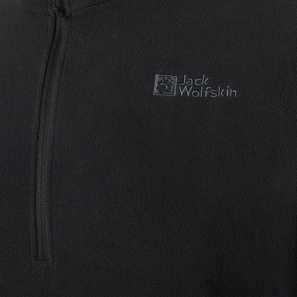 Pánská fleece mikina Jack Wolfskin Taunus HZ černá 1709522_6000_002 6