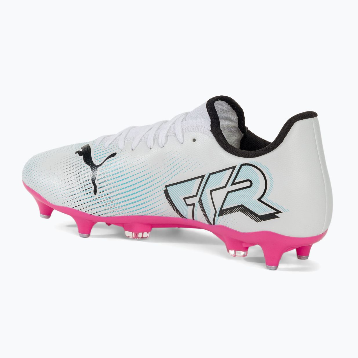 Kopačky PUMA Future 7 Play MxSG puma white/puma black/poison pink 3