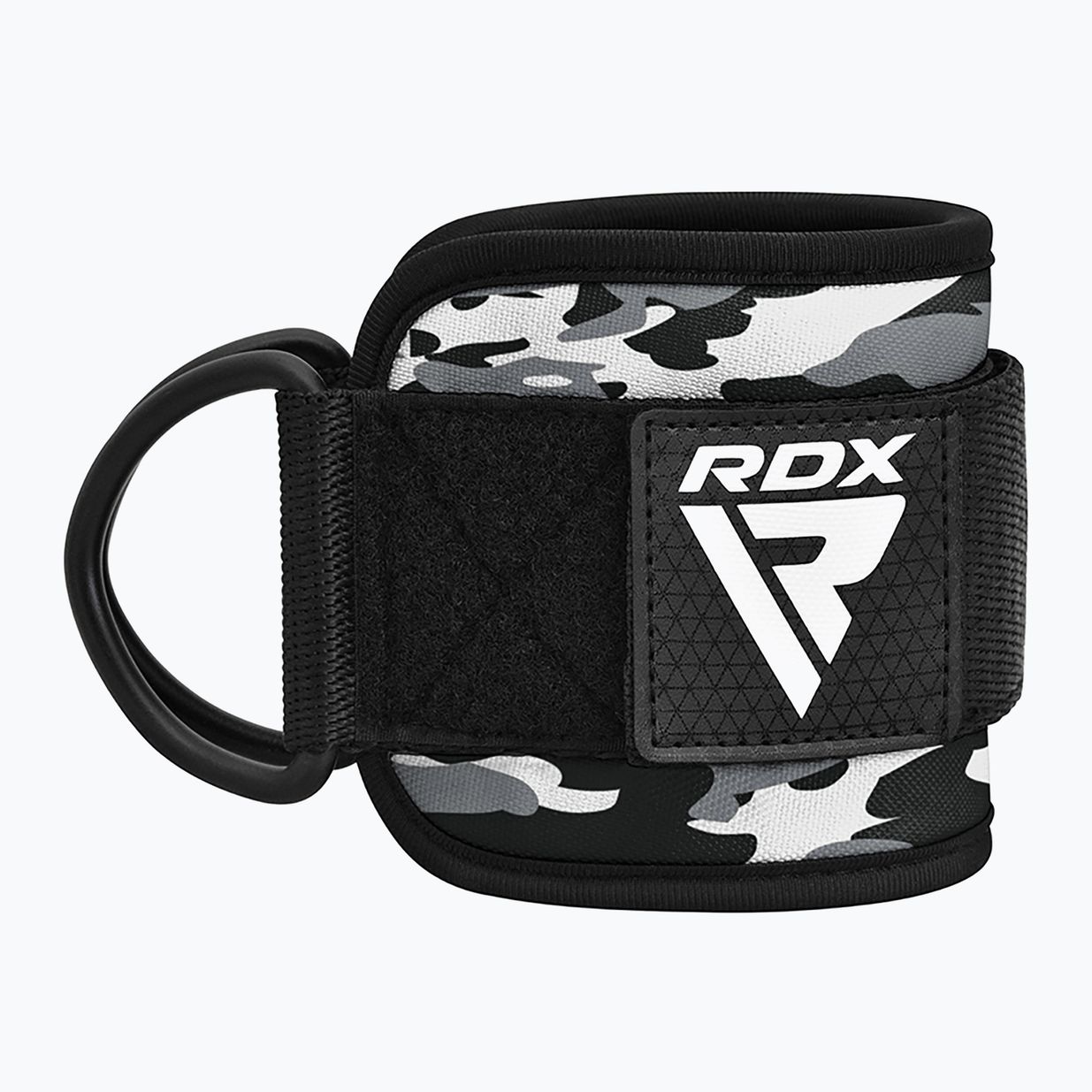 Popruhy s háky kotníkové RDX A4 Ankle Straps For Gym Cable Machine grey