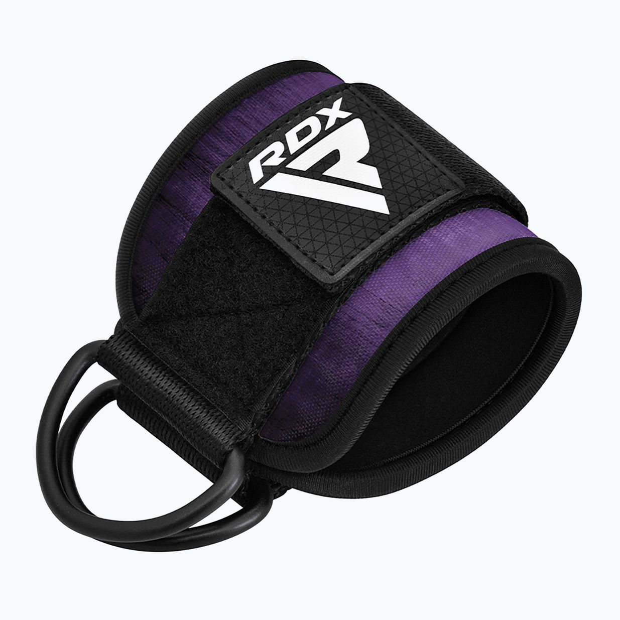 Popruhy s háky kotníkové RDX A4 Ankle Straps For Gym Cable Machine purple 2