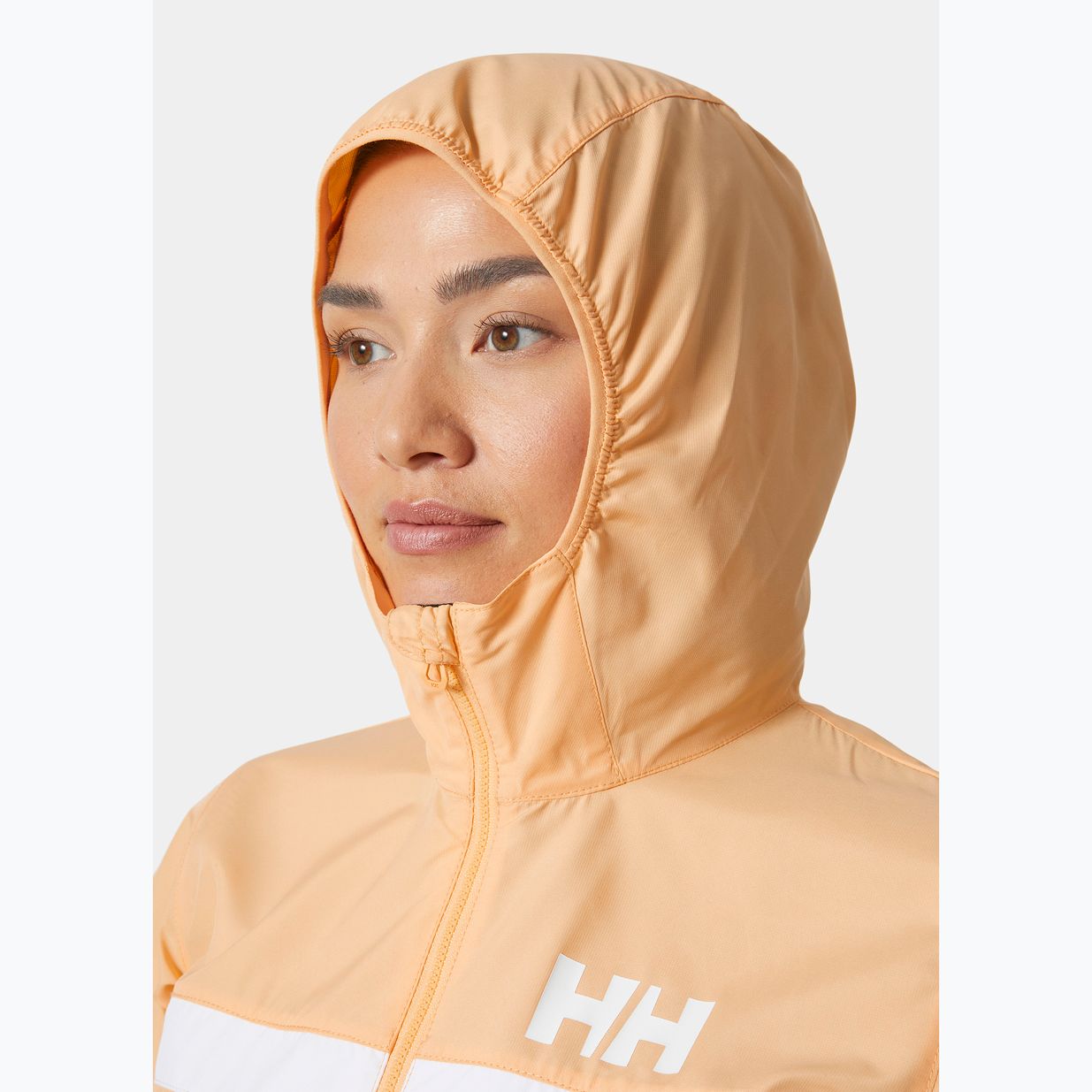 Dámská jachtařská bunda   Helly Hansen Salt Stripe Windbreaker miami peach 3