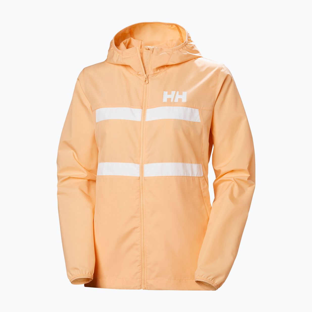 Dámská jachtařská bunda   Helly Hansen Salt Stripe Windbreaker miami peach 5