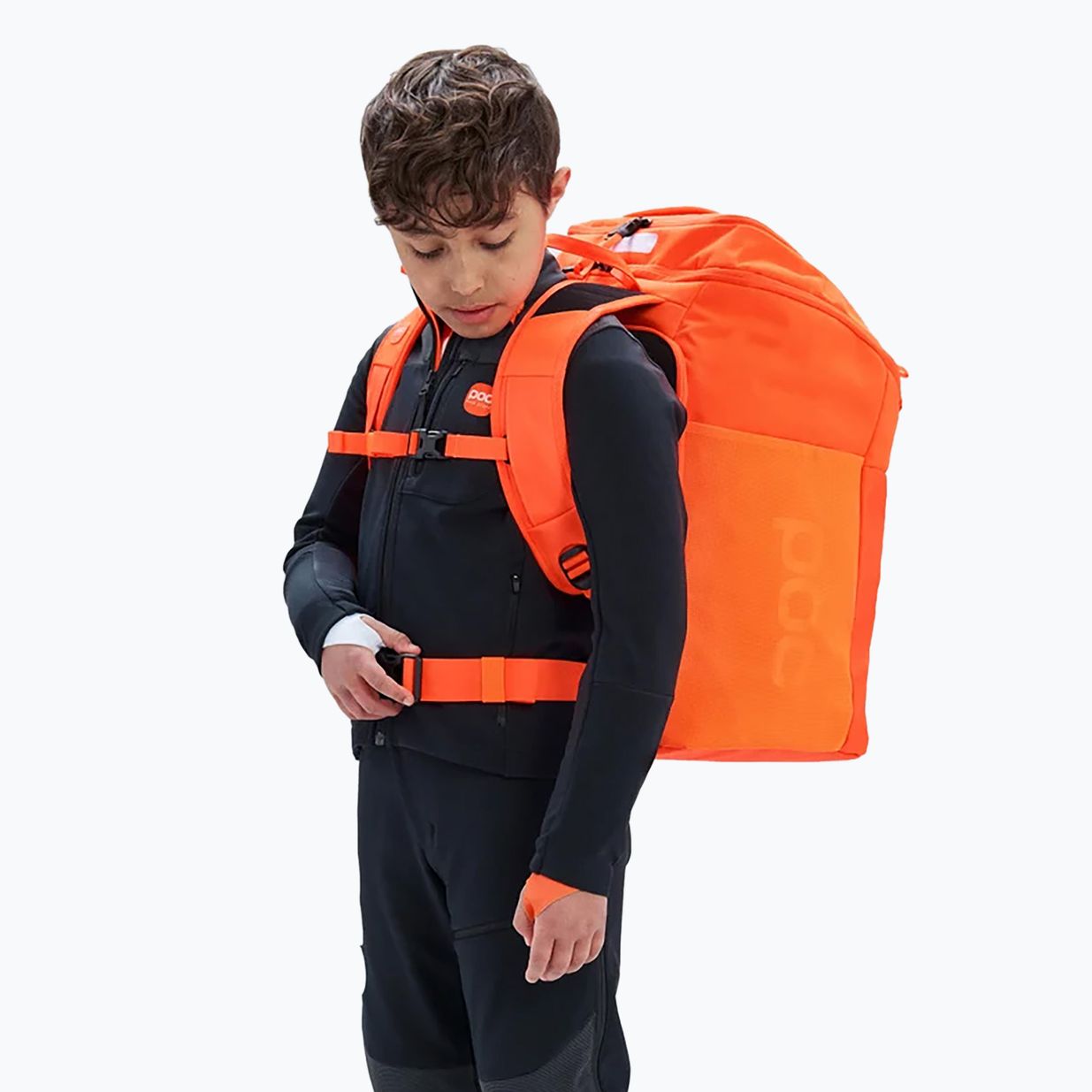 Lyžařský batoh  POC Race Backpack 50 l fluorescent orange 4