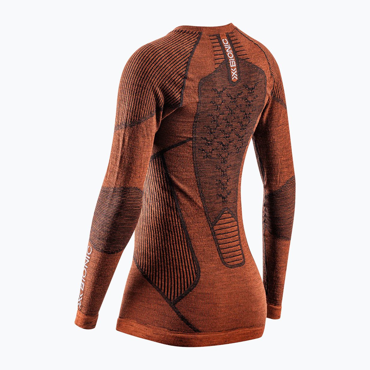 Dámské termo tričko longsleeve X-Bionic Symbio Merino Shirt clay 2