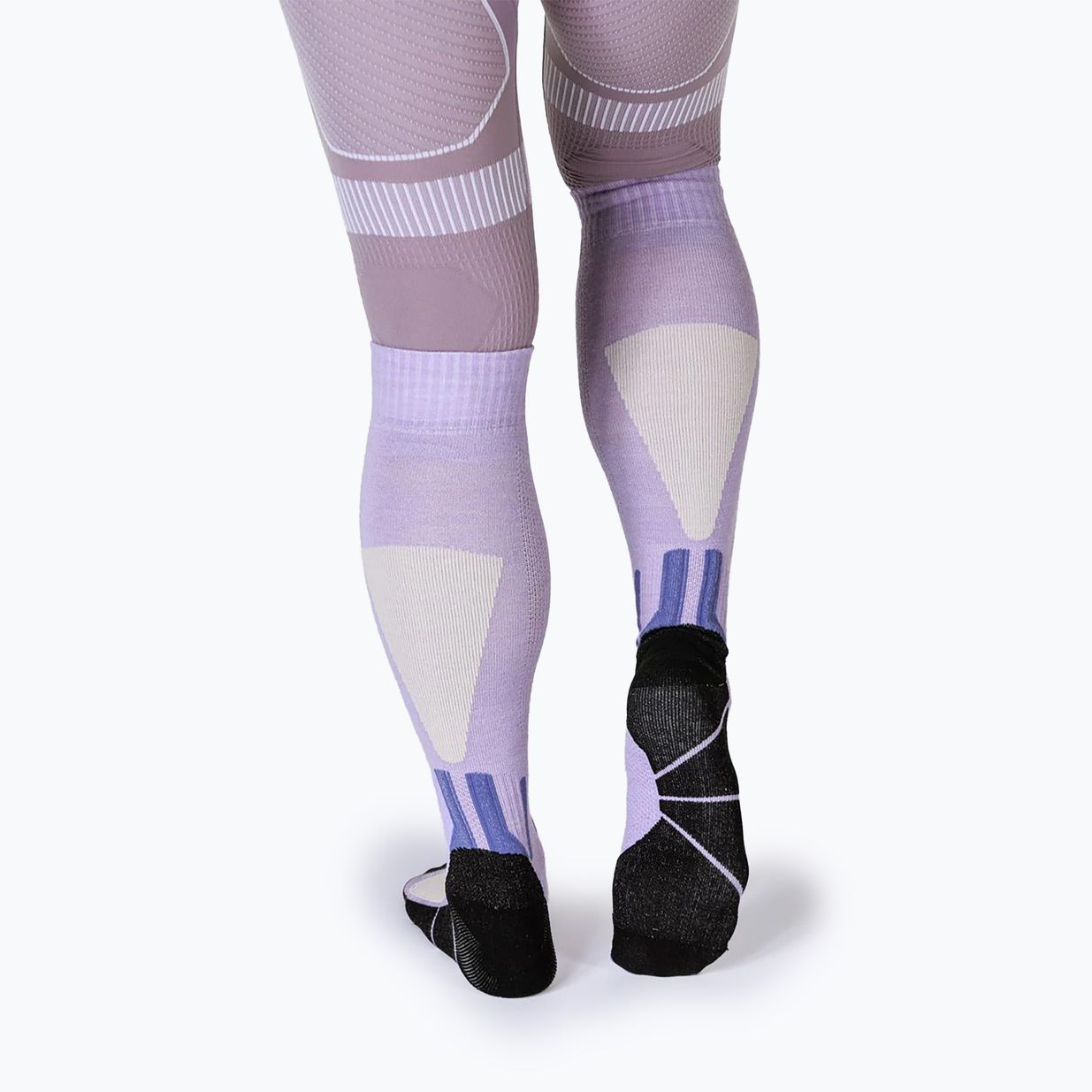 Lyžařské ponožky X-Socks Ski Discover Merino Otc muted lavander/light sand 3