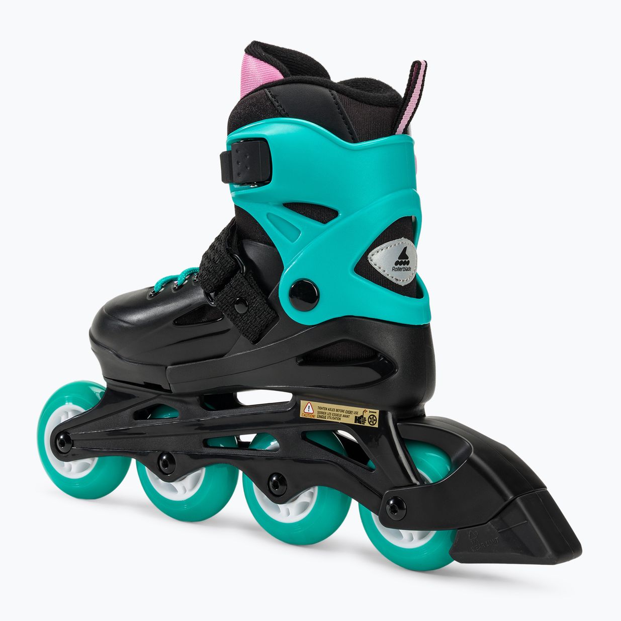 Dětské kolečkové brusle Rollerblade Fury black sea/green 3