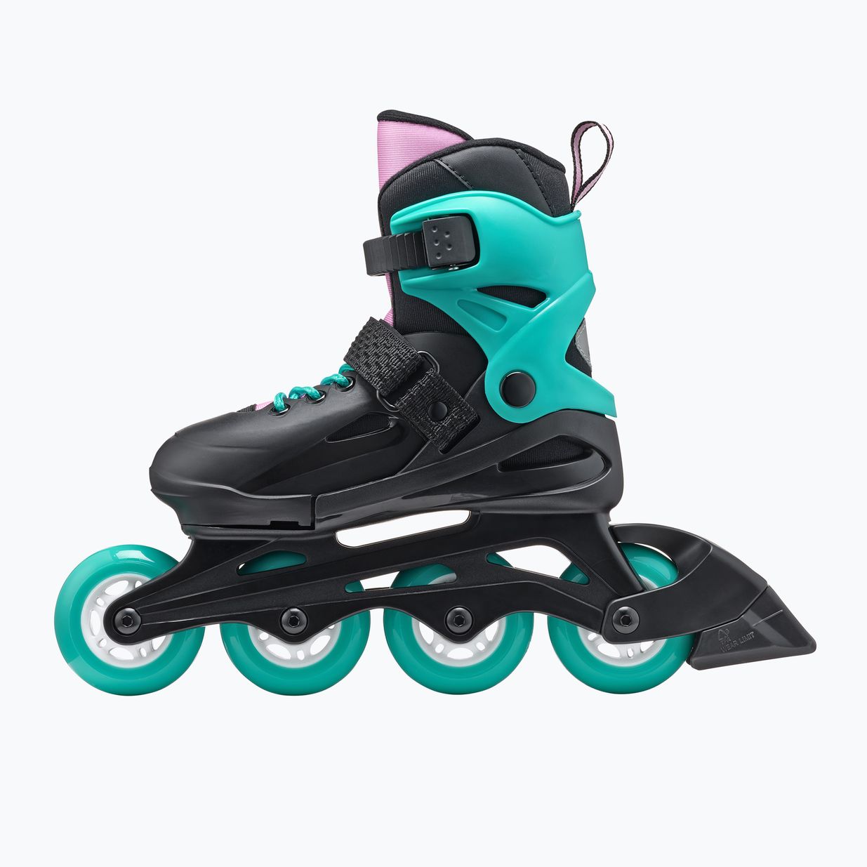 Dětské kolečkové brusle Rollerblade Fury black sea/green 5