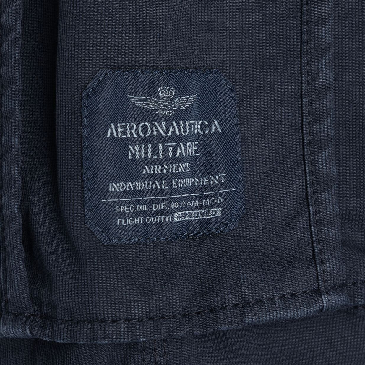 Pánské kalhoty Aeronautica Militare Heritage blue/black 4