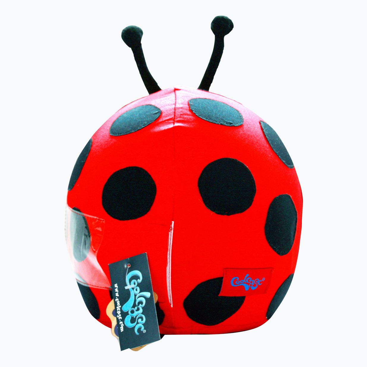 Návlek na přilbu COOLCASC Ladybird červený 001 6