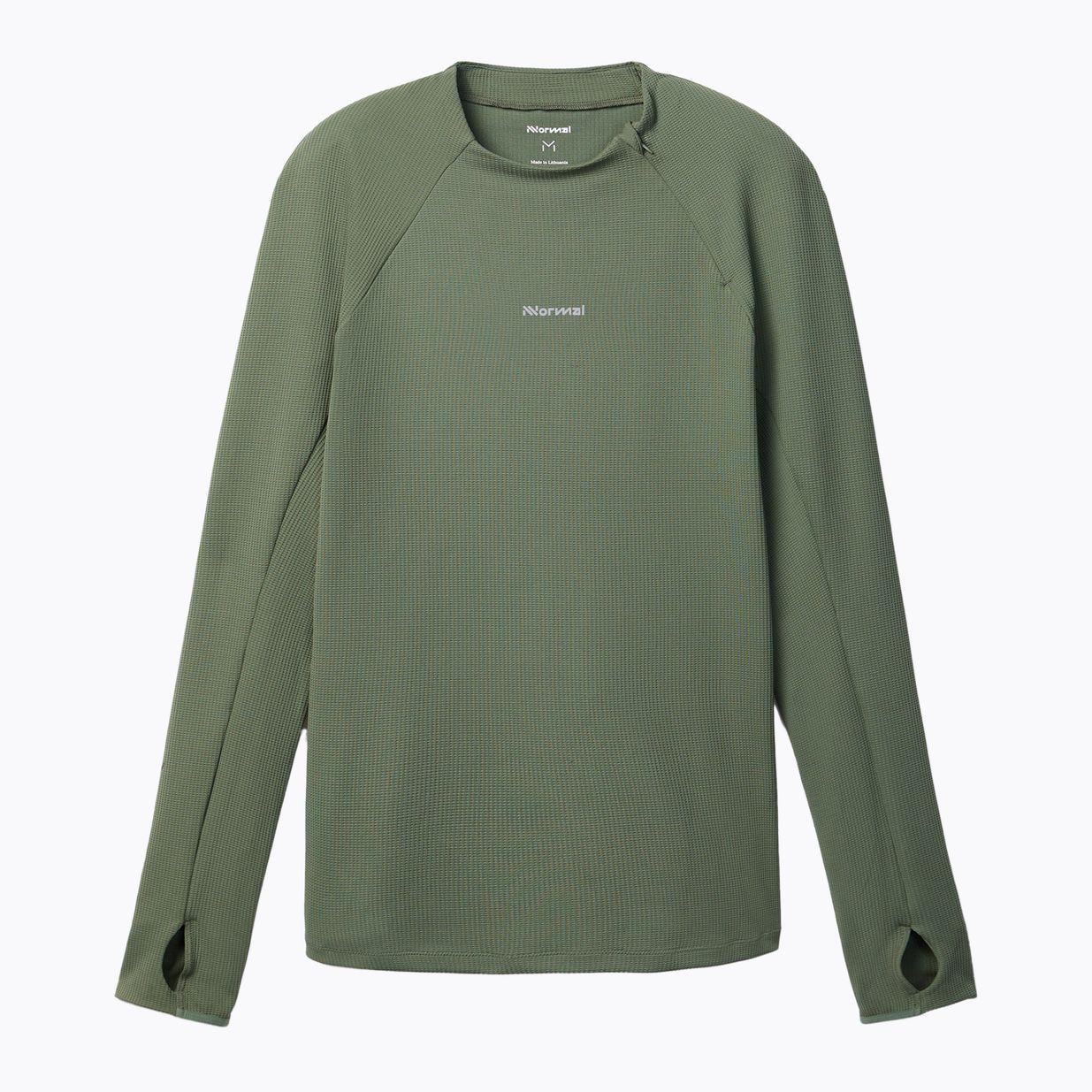 Pánské běžecké tričko longsleeve  NNormal Trail green 6