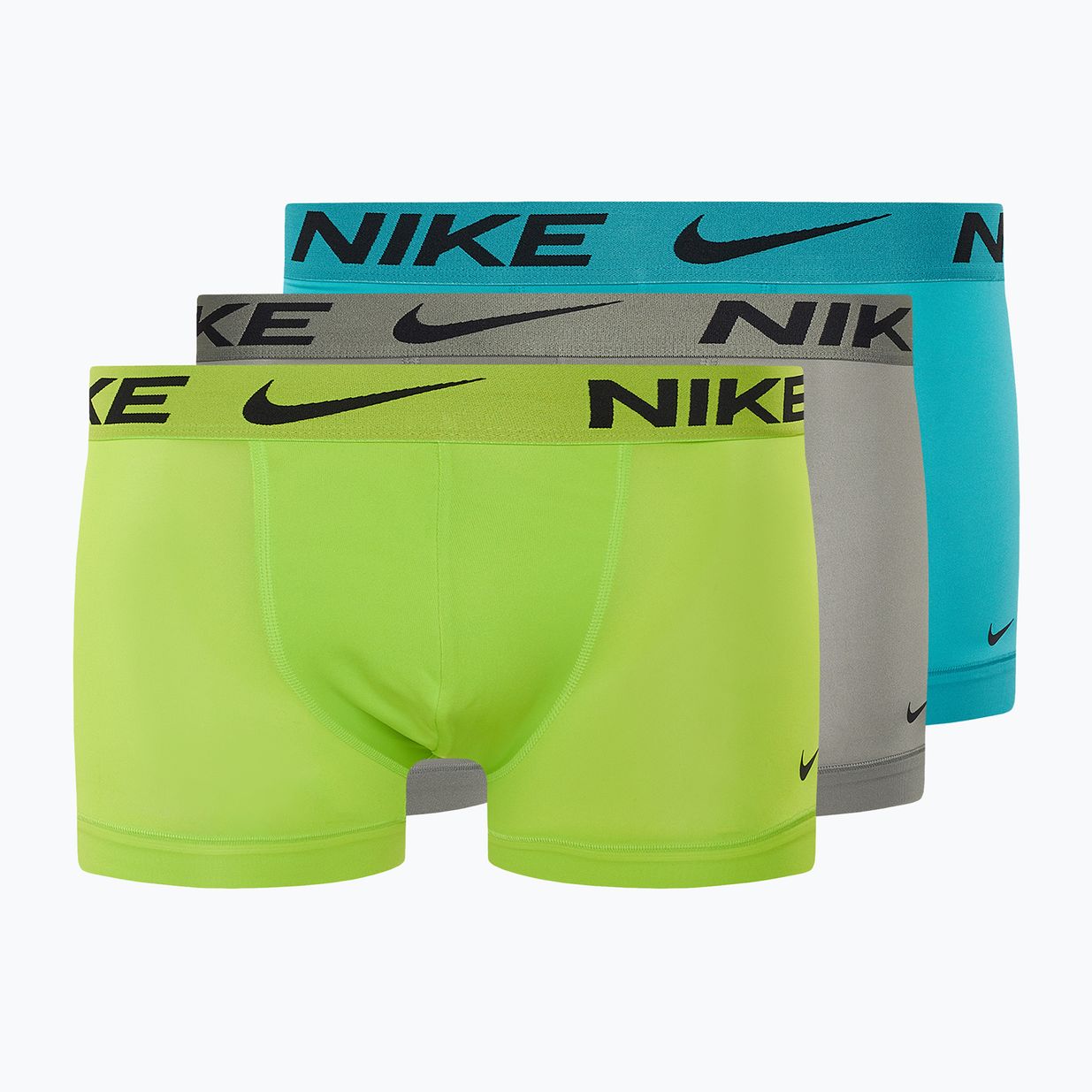 Pánské boxerky  Nike Dri-Fit Essential 3 páry cyber/dark stucco/dusty cactus