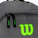 Tenisový batoh Wilson Team šedozelený WR8009903001 4