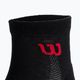 Wilson Quarter pánské tenisové ponožky 3 páry černé WRA803102 4
