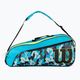 Dětská tenisová taška Wilson Junior Racketbag modrá WR8017801001 2