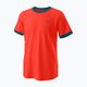 Dětské tenisové tričko Wilson Competition Crew II červené WRA807201 5