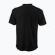 Pánské tenisové tričko Wilson Stripe Polo černé WRA789707 2