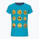 Dětské tenisové tričko Wilson Emoti-Fun Tech Tee modré WRA807903