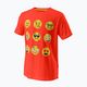Dětské tenisové tričko Wilson Emoti-Fun Tech Tee oranžové WRA807403 5