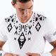 Pánské tenisové tričko HYDROGEN Tribal Tech bílé T00530001 3