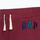 Dětské kalhoty GAP V-Fall Fash Logo Jogger garnet red 3