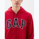 Pánská mikina GAP Heritage French Terry Fullzip Logo lasalle red 4