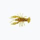 Gumová návnada Relax Crawfish 1 Laminovaná 8 ks. Rootbeer-Gold, černé třpytky / žlutá CRF1