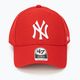47 Značka MLB New York Yankees MVP SNAPBACK červená baseballová čepice 4