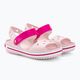 Dětské sandály Crocs Crockband barely pink/candy pink 4