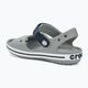 Dětské sandály  Crocs Crockband Kids Sandal light grey/navy 3