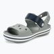 Dětské sandály  Crocs Crockband Kids Sandal light grey/navy 7
