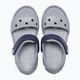 Dětské sandály  Crocs Crockband Kids Sandal light grey/navy 11
