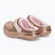 Dětské žabky Crocs Classic Lined Glitter Clog gold/barely pink 4