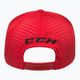 Kšiltovka  CCM Small Logo Flat Brim SR red 3