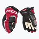 Hokejové rukavice  CCM JetSpeed FT6 Pro SR black/red/white 2