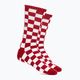 Pánské ponožky Vans Checkeboard Crew II red/white checkerboard