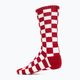 Pánské ponožky Vans Checkeboard Crew II red/white checkerboard 2