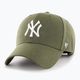 47 Značka MLB New York Yankees MVP SNAPBACK sandalwood baseballová čepice 5
