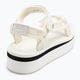 Dámské turistické sandály Teva Flatform Universal Mesh Print bright white 9