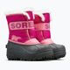 Juniorské sněhule Sorel Snow Commander tropic pink/deep blush 9