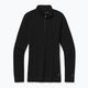 Dámské termo tričko Smartwool Merino 250 Baselayer 1/4 Zip Boxed black 16374