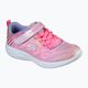 Dětská tréninková obuv SKECHERS Go Run 600 Shimmer Speeder light pink/multi 11