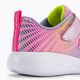 Dětská tréninková obuv SKECHERS Go Run 600 Shimmer Speeder light pink/multi 9